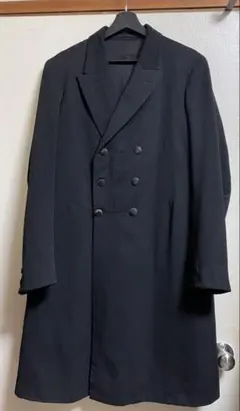 【古着】ブラックフォーマル ダブルブレストコート