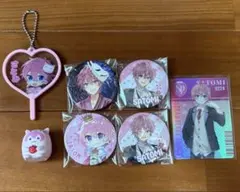 すとぷり さとみ 缶バッジ ブロマイド うちわキーホルダー バスボムマスコット