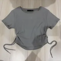 Heather サイドドロスト リブTシャツのサムネイル