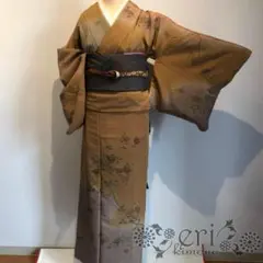 【SALE/訪問着】茶色のグラデーション！一つ紋♡上品な訪問着♡