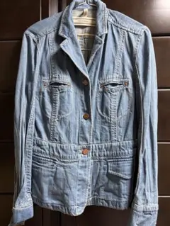 美品　2023SS マックスマーラ　デニムジャケット　　36 5046055106004-w-aligi.jpg