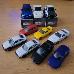ダイドーイニシャルD ミニカー コンプリート10個セット ダイドーイニシャルD ミニカー コンプリート10個セット ダイドー