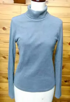 UNIQLO ユニクロ　ハイネック長袖　フリース　ライトグレー　S サイズ