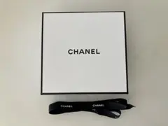 匿名発送 CHANEL シャネル ギフトボックス 空箱 リボン付き プレゼント