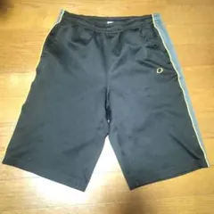 ハーフパンツ 160 ブラック イエロー