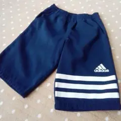 adidas ハーフパンツ 140cm ネイビー