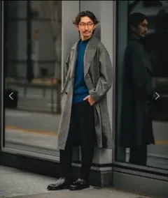 新品未使用品 キングコング 西野亮廣着用 M デニム コート チェスター