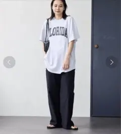 JOURNAL STANDARD ラウンドヘムロゴTシャツのサムネイル