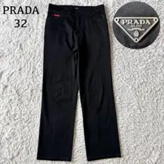 PRADA ブラック チノパン PRADA｜CHINO PANTS (SPH313 S232 11BZ F0002) (PRADA