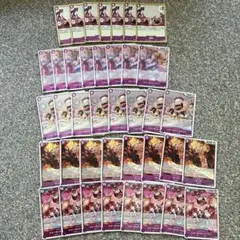 ビックマム海賊団　セット売り　紫デッキパーツ　R カタクリ　プリン　キング　覇海