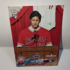 【入団会見】大谷翔平 2017 TOPPS NOW エンゼルス入団会見 PSA8 大谷翔平 TOPPS NOW OS-80 エンゼルス 入団会見 - メルカリ