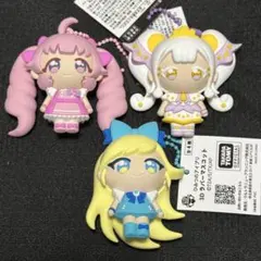 ひみつのアイプリ3Dラバーマスコット　3個セット