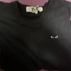 PLAY COMME des GARÇONS ブラック Tシャツ 半袖