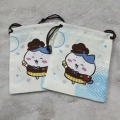 COCO'S×ちいかわ ミニ巾着 ハチワレ