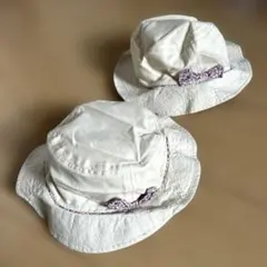 双子 ベビー帽子