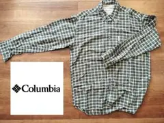 Columbia コロンビア 長袖シャツ　チェック　古着　XL　オーバーサイズ