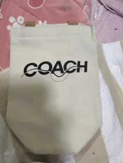 COACH クマロゴ トートバッグ