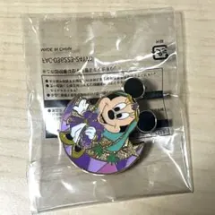新品未開封　アブーズバザール　ミニー　ミニーマウス　ピンバッジ　アラジン　紫