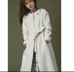 ノーカラーコート