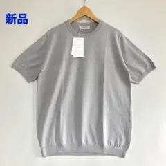 極美品 フィリッポデローレンティス クレープコットン ニット 春夏