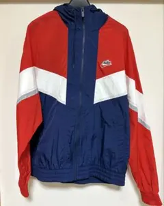 Nike スポーツジャケット 赤/青/白 NIKE ナイキ ウィンドランナー ウーブンジャケット S 赤青白
