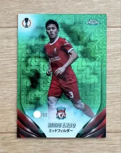 遠藤航　カード サッカー 日本代表 MF遠藤航 直筆サインカードの通販 by