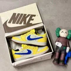 新品！トラヴィス•スコット エアジョーダン1レトロ OG カナリー 27cm