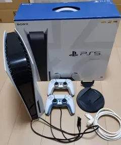 PS5通常版(CFI-1000A01)　1TB増設済　コントローラー3 おまけ有