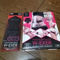 MUSCLE PENTAGON W-EXER 本体と交換シートセット売り