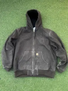 Carhartt カーハート　ブラウン　アクティブジャケット　XL 雰囲気抜群