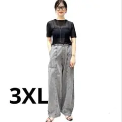 ジーユー コクーンジョガープルオンパンツ 3XL