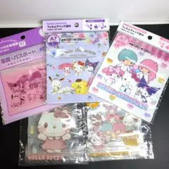 サンリオキャラクター ジップバッグ チャック袋 おまとめ A7/B7サイズ