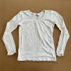GLOBAL WORK 長袖カットソー ホワイト X-LARGE