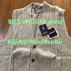 新品未使用80'S WIGGLE woolベストM