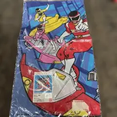 メカレンジャー ハンカチ　 1997年製 バンダイ