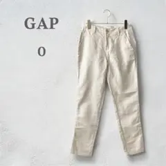 ギャップ　GAP チノパン　テーパドパンツ　カジュアル　サイドライン　ベージュ