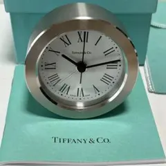 ティファニーTiffany & Co. トラベルクロック 置時計　スイス製のサムネイル