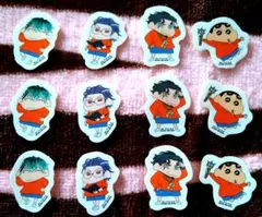 ヒプノシスマイク クレヨンしんちゃん フレークシール オオサカ