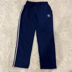 90s adidas wide track pant トレフォイルロゴ　Ｌサイズ