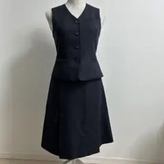 事務服　ベストスカートセット　7号