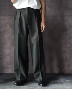 MAATEE&SONS 26SS jeffery リネン ブラック Size2 - メルカリ
