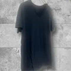 과일 오브 더 룸 T 셔츠 V 넥 반소매 무지 XL 블랙 데일리 빅 사이즈 심플