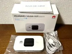 モバイルルーターHUAWEI Mobile WiFi E5577付属品一式付美品