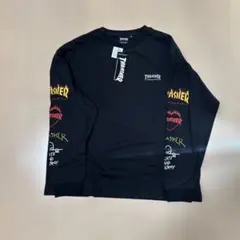 THRASHERワンポイント刺繍アームロゴバックプリント ロングスリーブTシャツのサムネイル