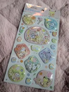 ポケピース　ポケモン　カプセルシール　シャカシャカシール　シール
