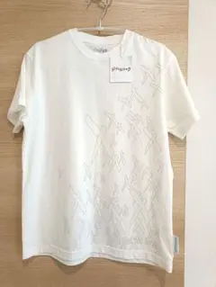 ジブリパーク限定 Tシャツ　千と千尋の神隠し　 紙の人型 ホワイト Sのサムネイル