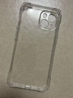 iPhone 15 クリアケース TPU素材 ストラップホール付