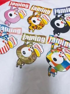カラフルキャラクターTシャツ 130 JAM