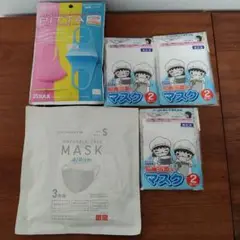 UNIQLO AIRismマスク＆PITTA MASKマスク＆給食マスク子供