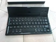 折りたたみ可能 ワイヤレスミニキーボードBluetooth USBタイプAtoB